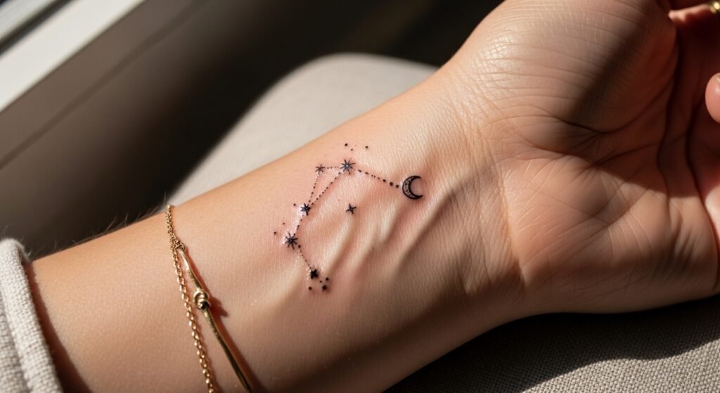 27 Easy Small Astrology Tattoo Ideas That Are Delicate Minimalist and Absolutely Gorgeous on Any Placement