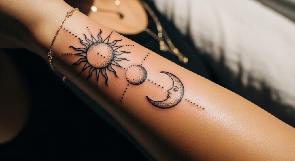 22 Viral Vintage Astrology Tattoo Ideas That Are Old School Mystical and Absolutely Timeless