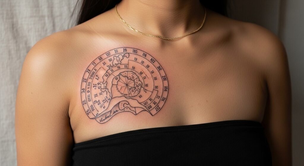 29 Magical Birth Chart Astrology Tattoo Ideas That Are Personal Cosmic and Absolutely One of a Kind