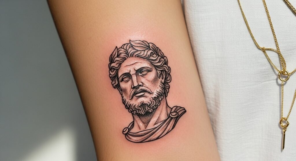 27 Bold Small Zeus Tattoo Designs That Are Detailed Minimalist and Incredibly Striking on Any Placement