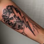 24 Genius Zeus Tattoo Designs with Lightning Bolts That Are Electric Bold and Absolutely Show Stopping