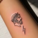 21 Must-Try Minimalist Zeus Tattoo Designs That Are Clean Simple and Incredibly Powerful in Their Simplicity