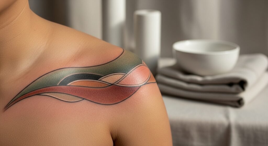 How to Place a Shoulder Cap Tattoo for the Most Flattering Symmetrical and Eye Catching Result