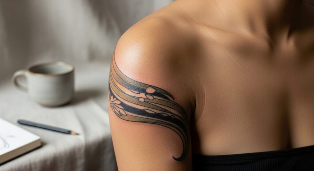How to Extend a Shoulder Cap Tattoo into a Full Sleeve for a Seamless Cohesive and Stunning Result