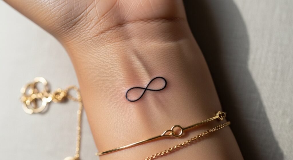 27 Gorgeous Small Infinity Tattoo Designs That Are Delicate Minimalist and Absolutely Beautiful on Any Placement