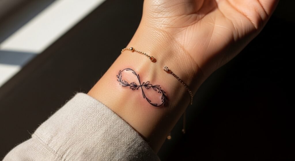 23 Trendy Infinity Tattoo Designs for Women That Are Feminine Elegant and Carry Deep Personal Meaning