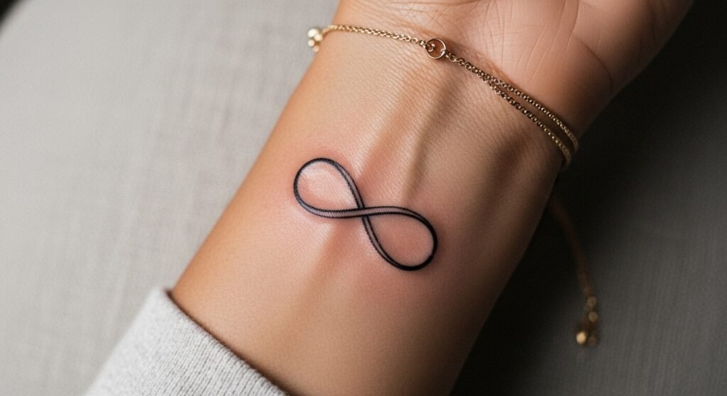 21 Must-Try Minimalist Infinity Tattoo Designs That Are Clean Simple and Incredibly Elegant to Wear Daily